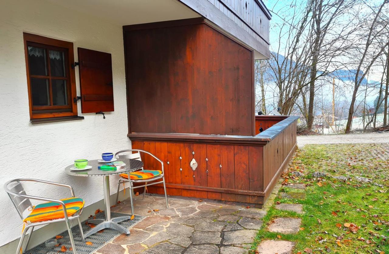 Ferienwohnung Waldblick - Freundlich Eingerichtete Ferienwohnung Berchtesgaden Exterior foto