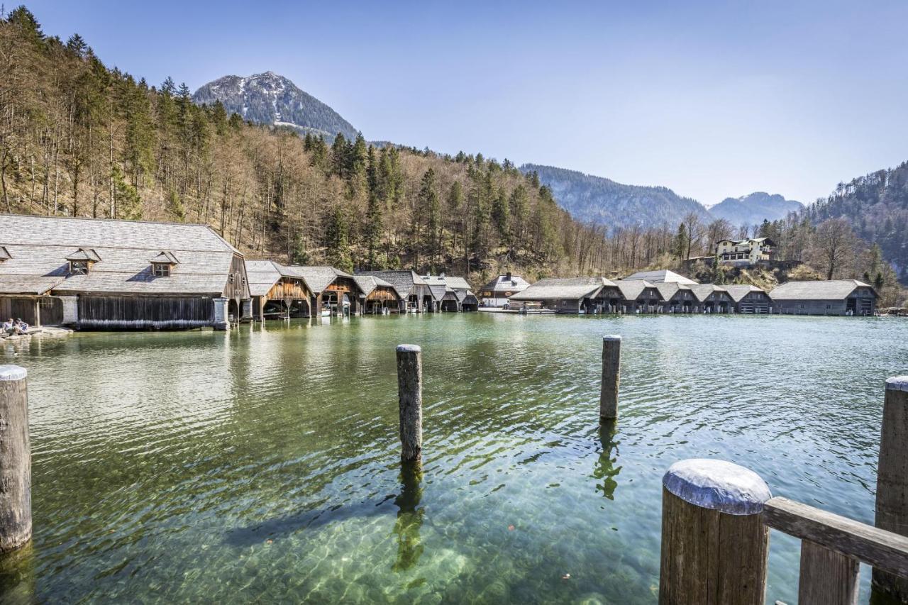Ferienwohnung Waldblick - Freundlich Eingerichtete Ferienwohnung Berchtesgaden Exterior foto