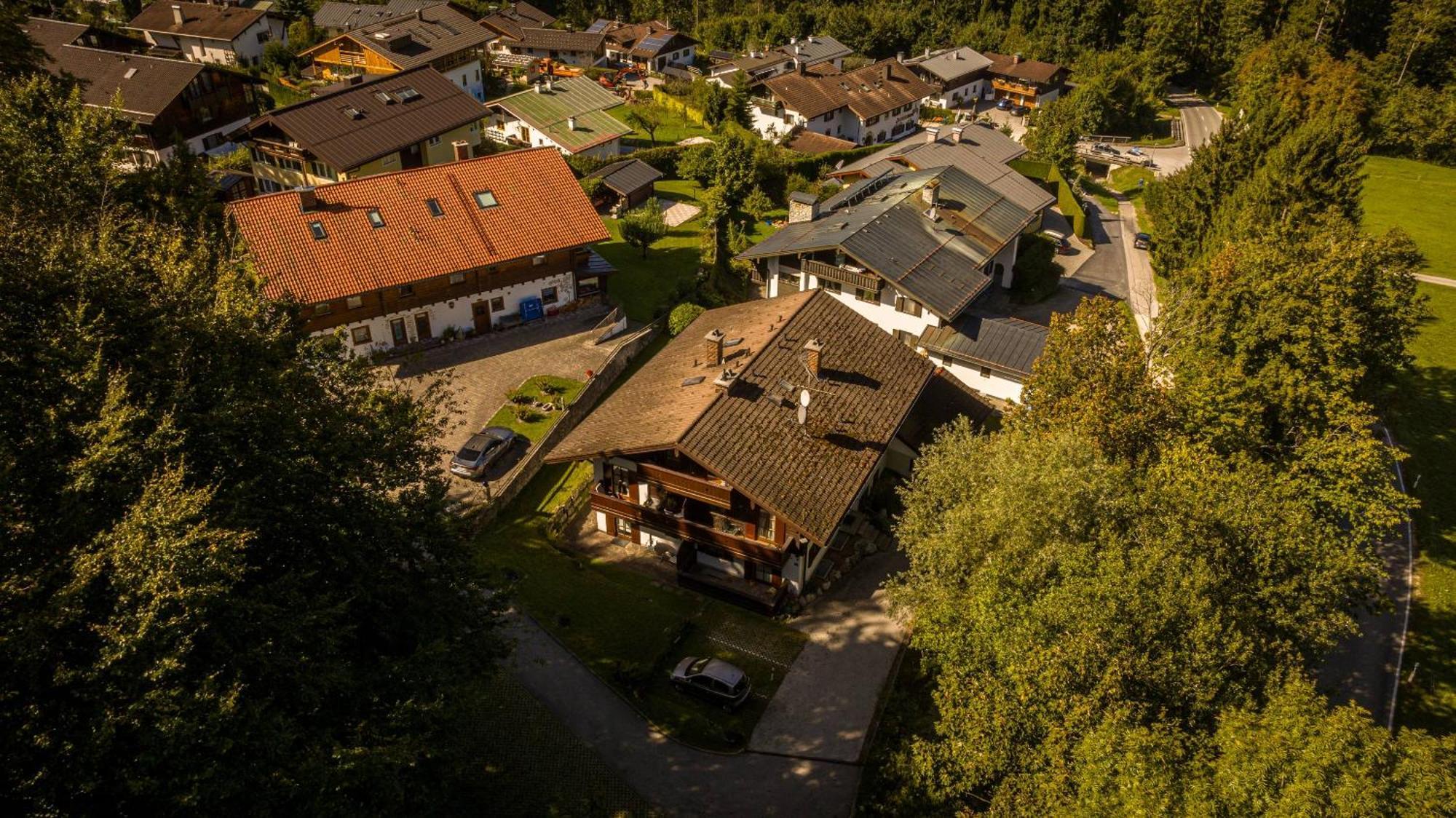 Ferienwohnung Waldblick - Freundlich Eingerichtete Ferienwohnung Berchtesgaden Exterior foto