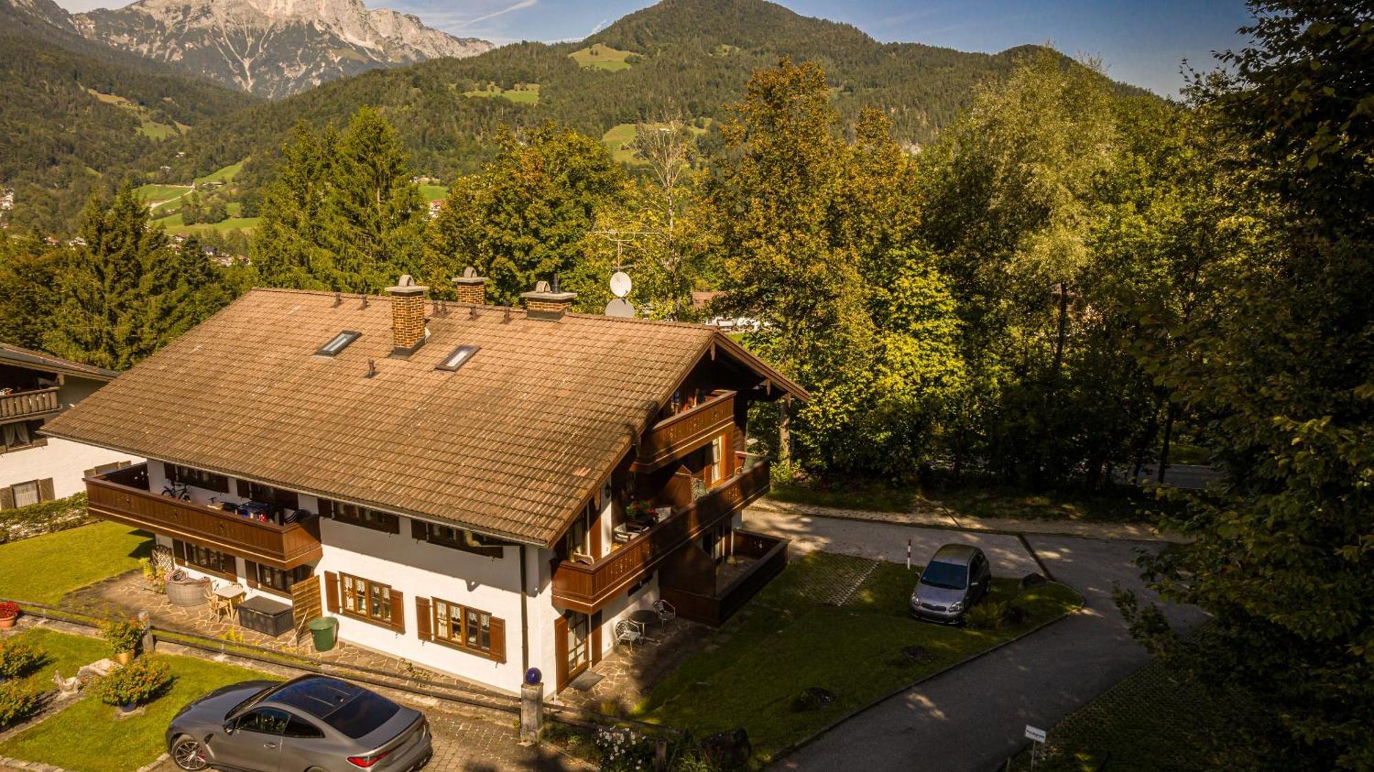 Ferienwohnung Waldblick - Freundlich Eingerichtete Ferienwohnung Berchtesgaden Exterior foto